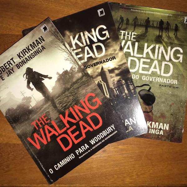 kit livros the walking dead