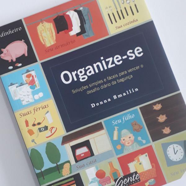 kit organização - contém 5 livros