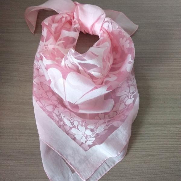 lenço floral