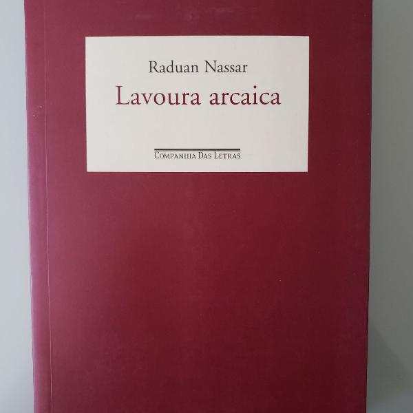 livro - Lavoura arcaica