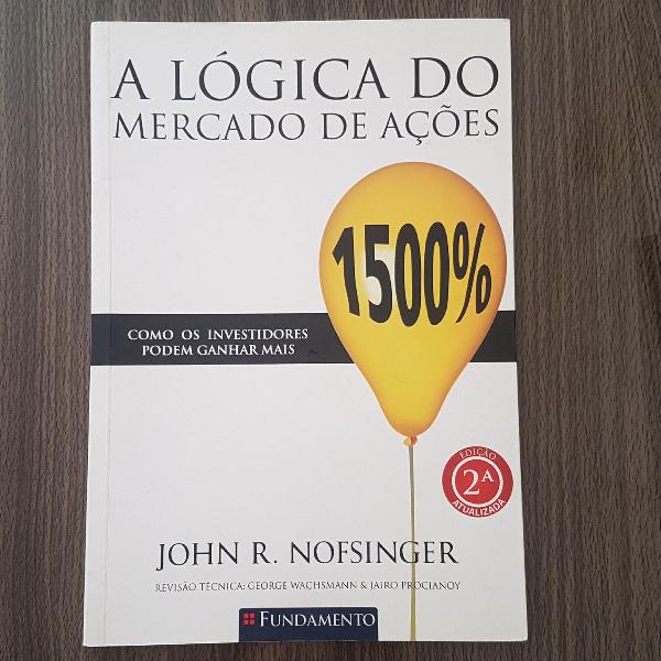 livro a lógica do mercado de ações, John R. Nofsinger