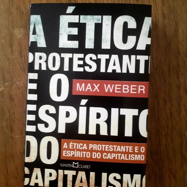 livro a ética protestante e o espírito do capitalismo
