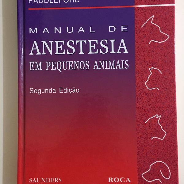livro anestesia veterinária