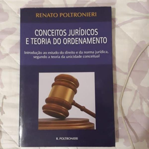 livro conceitos jurídicos e teoria do ordenamento