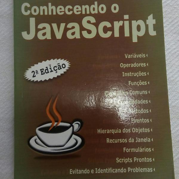 livro - conhecendo o JavaScript - segunda edição