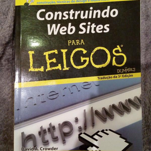 livro "construindo web sites para leigos"