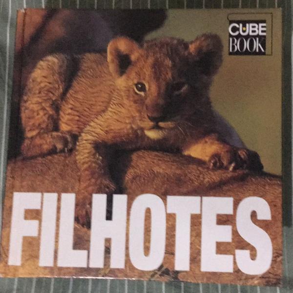 livro cube book filhotes