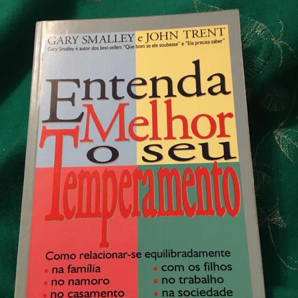 livro entenda melhor o seu temperamento