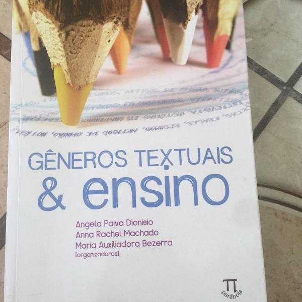 livro gêneros textuais e ensino