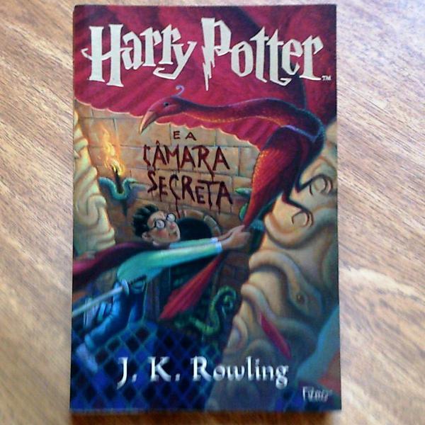livro : harry potter e a câmara secreta j k rowling