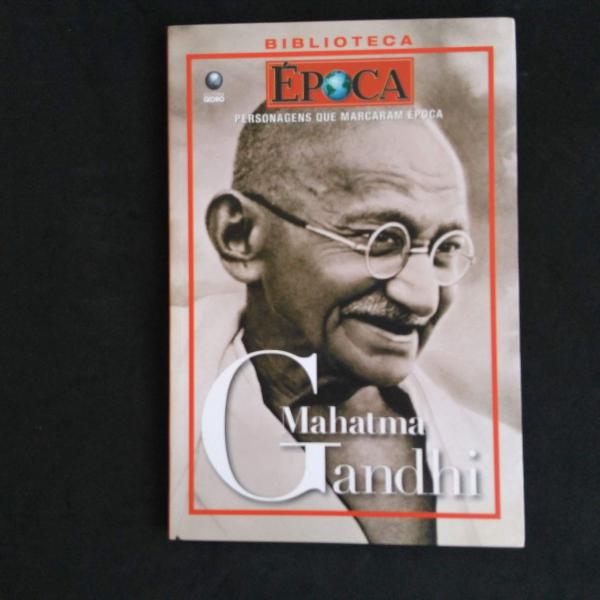 livro mahatma ghandi - personagens que marcaram época