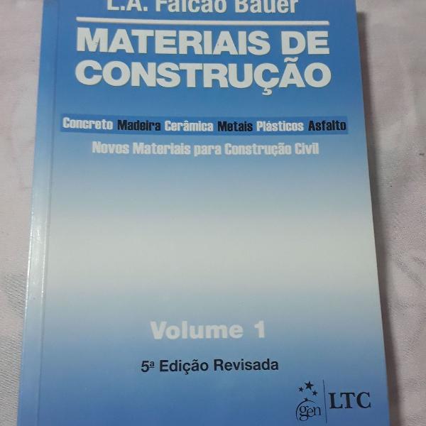 livro materiais de construção