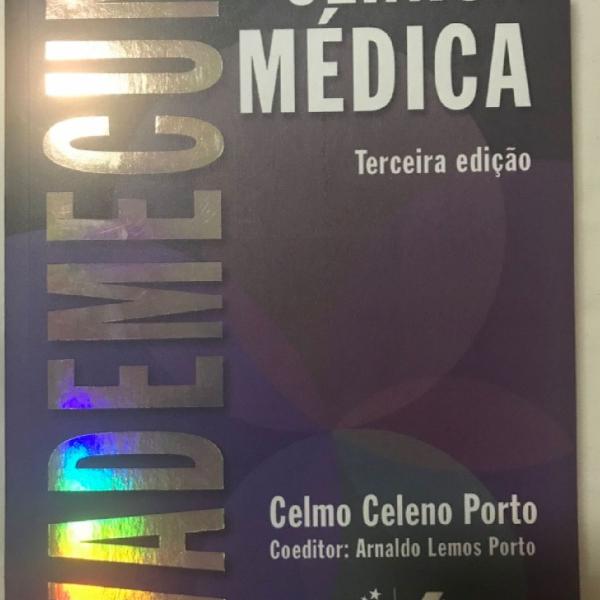 livro medicina vademecum de clínica médica - porto