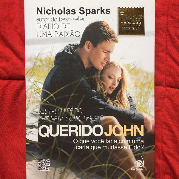 livro meu querido john de nicholas sparks