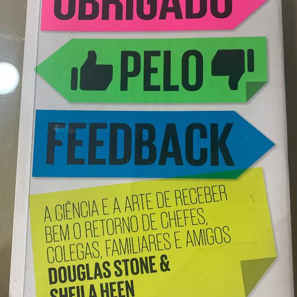 livro obrigada pelo Feedback