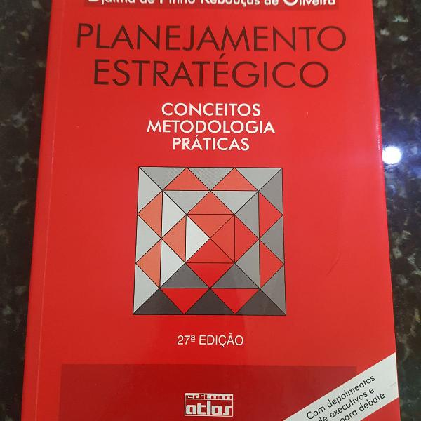 livro: planejamento estratégico - 27ª edição - Djalma-