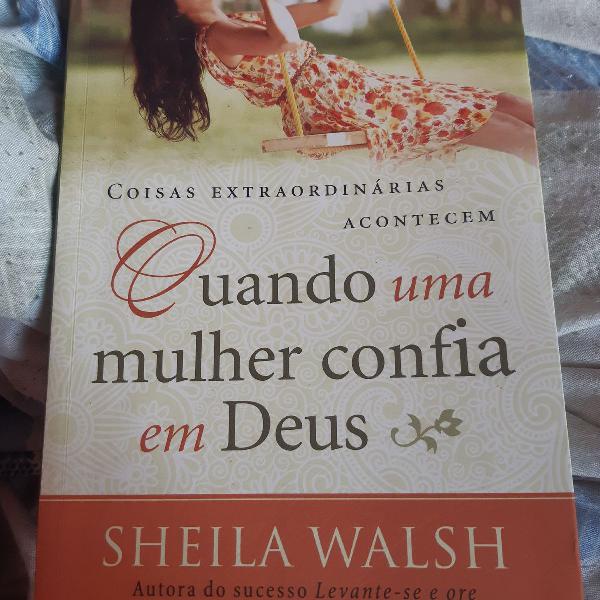 livro quando uma mulher confia em Deus.