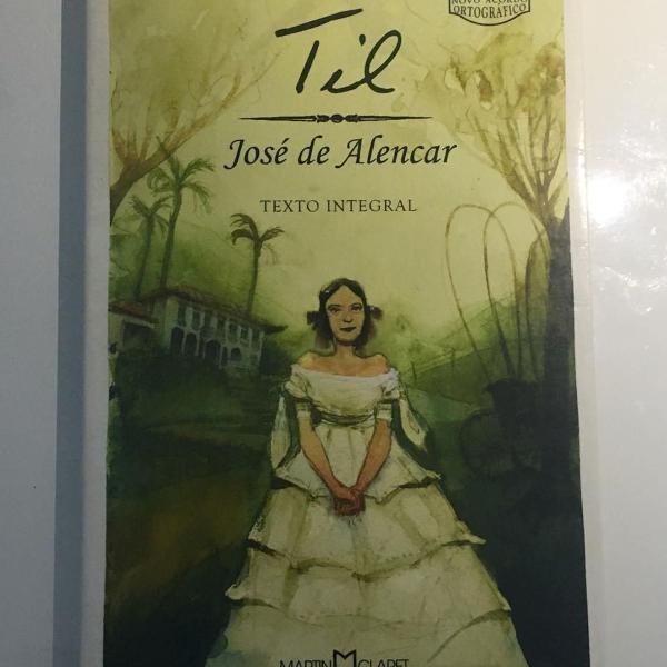 livro "til" josé de alencar - 2° edição