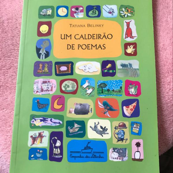 livro um caldeirão de poemas