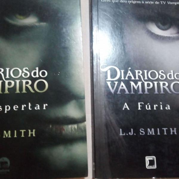 livros da franquia diarios do vampiro