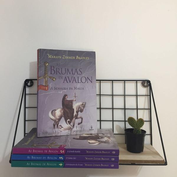 livros saga as brumas de avalon