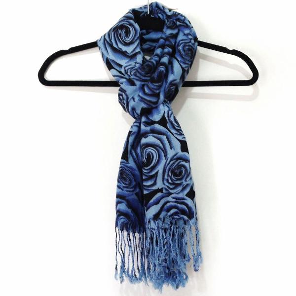 pashmina blue rose