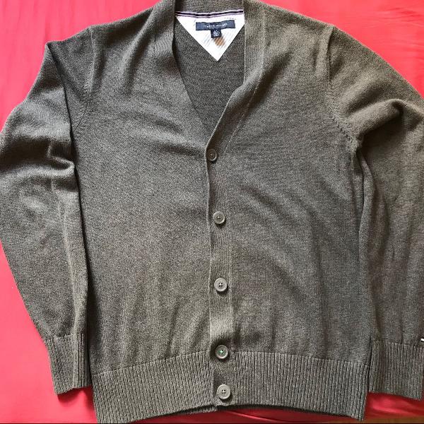 pullover/sueter tommy hilfiger, chumbo, tamanho p