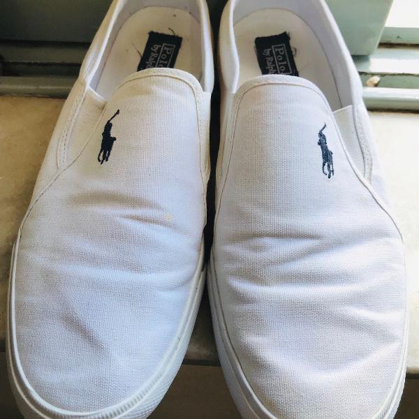 sapatênis slip on polo