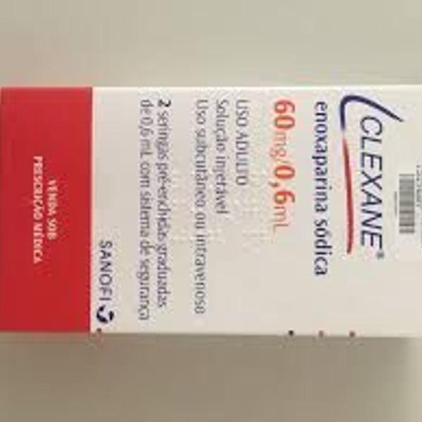 01 seringa de - clexane de 60 mg/0,6ml - enoxaparina -lab: