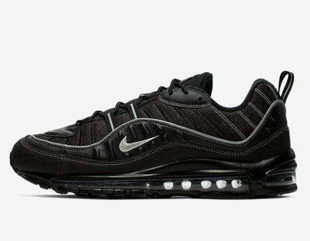 Air max 98 preto