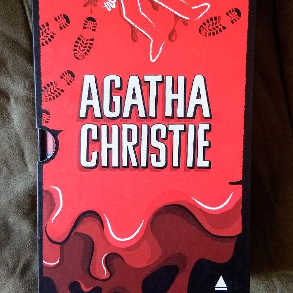 Box de livros da Agatha Christie