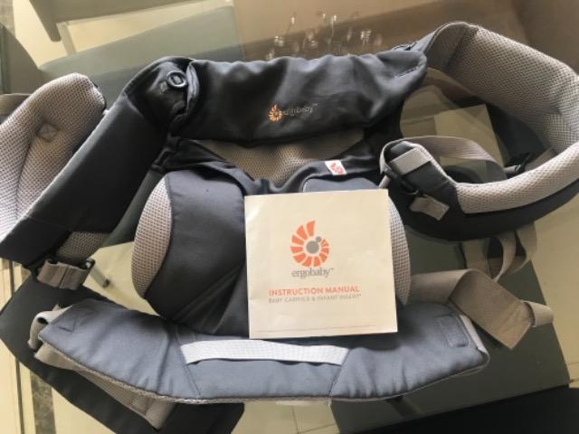 Canguru ergobaby cool air com insert