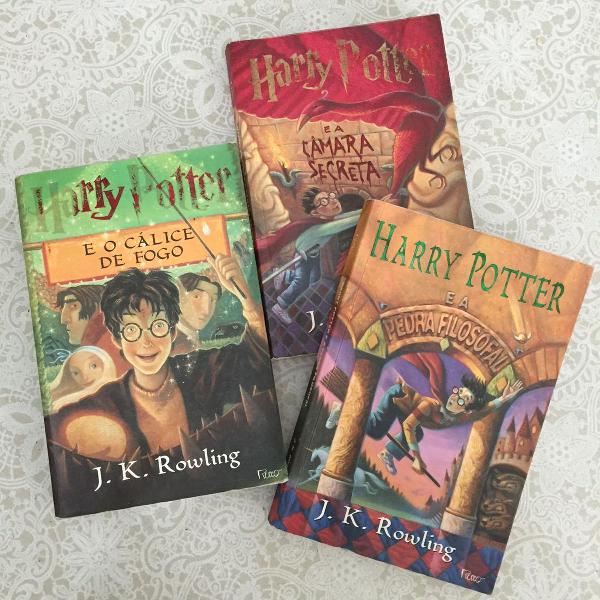 Conjunto de livros Harry Potter