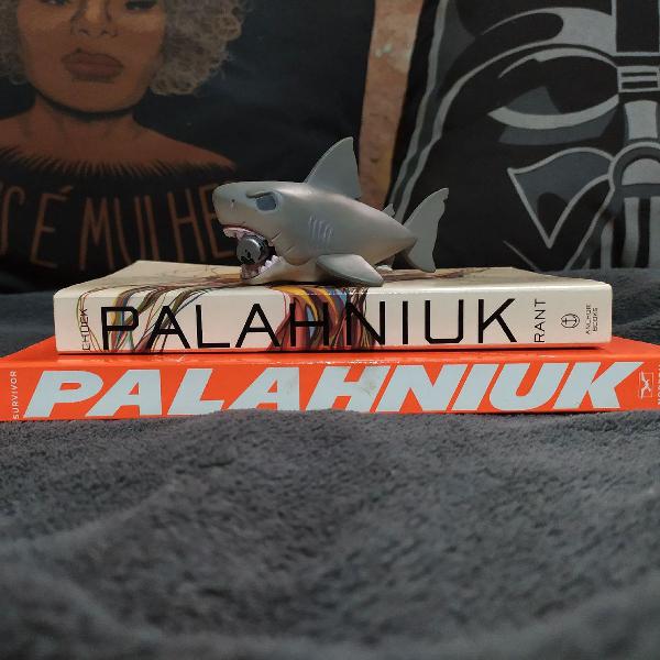 Kit com 2 livros do Chuck Palahniuk