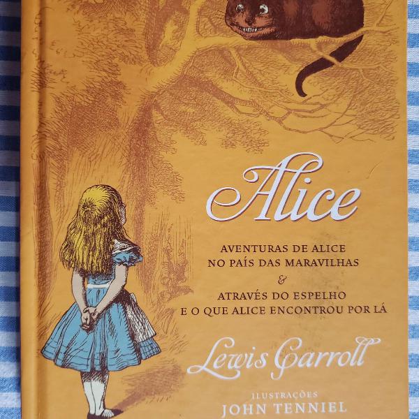 Livro Alice no País das Maravilhas: edição bolso de luxo