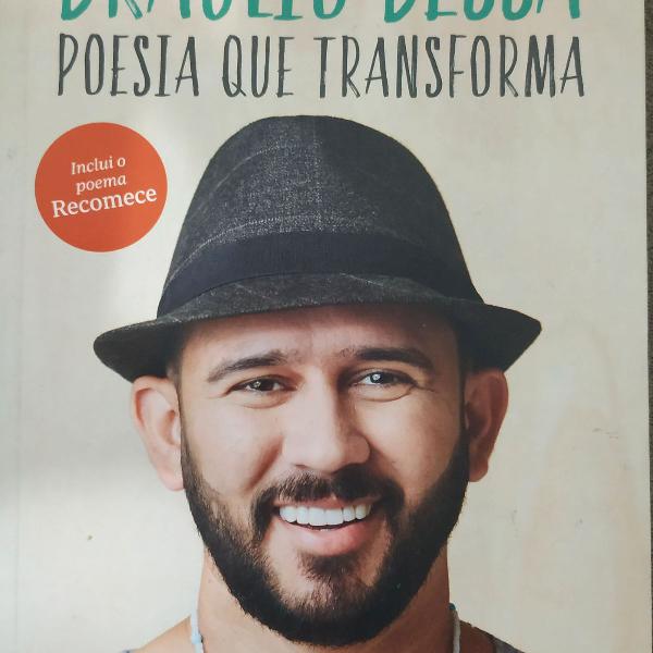 Livro - Poesia que transforma, Bráulio Bessa.