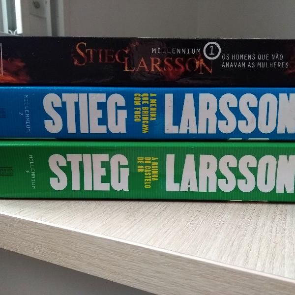 Livros Coleção Millenium Stieg Larsson