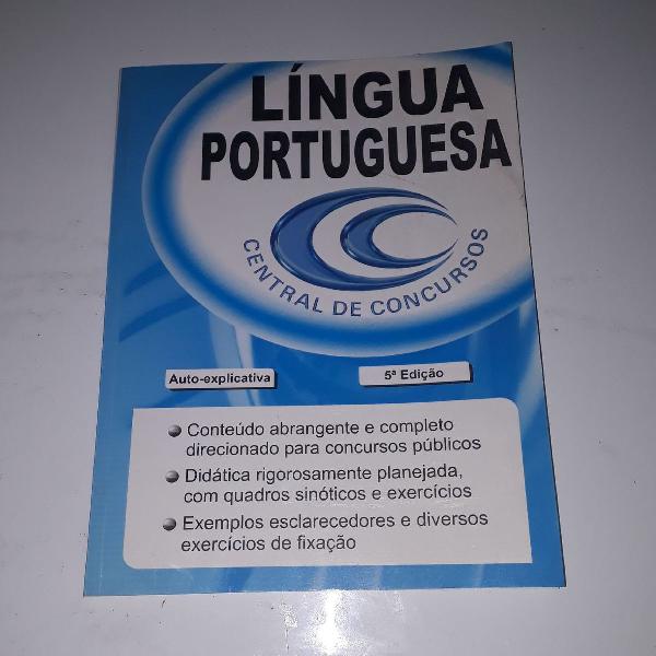 Língua portuguesa Central de concursos