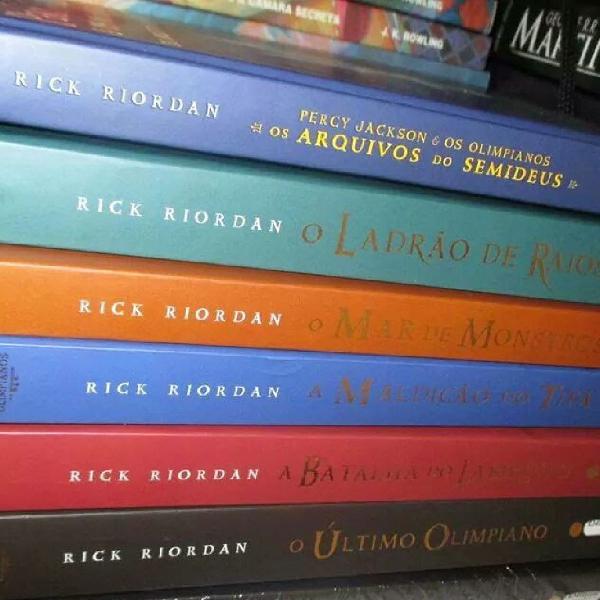 Saga de Livros Percy Jackson