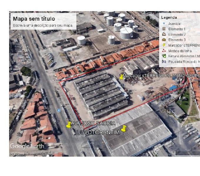 TERRENO COM 20770M2 E GALPÕES COM 69800M2 PORTO do MUCURIPE