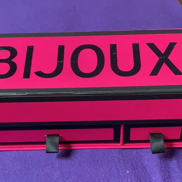 caixa de bijoux bijuterias