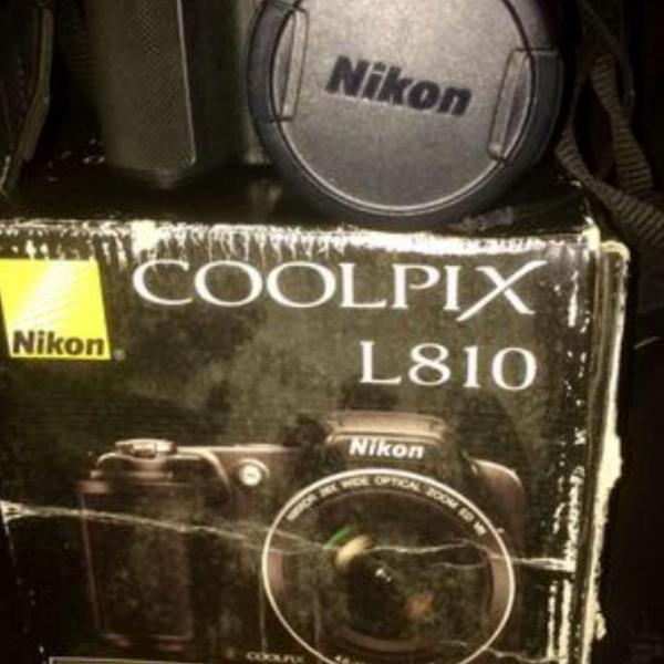 câmera nikon l810