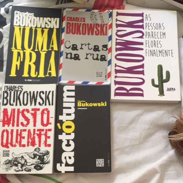 coleção bukowski 5 livros