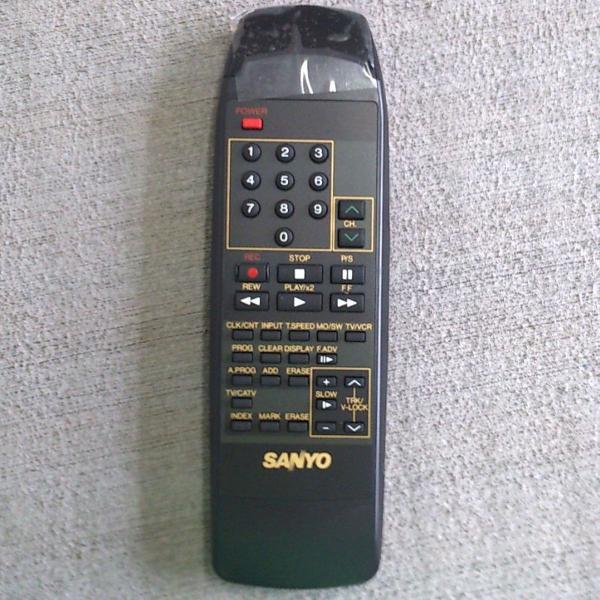 controle remoto vídeo cassete sanyo modelo 9400 original