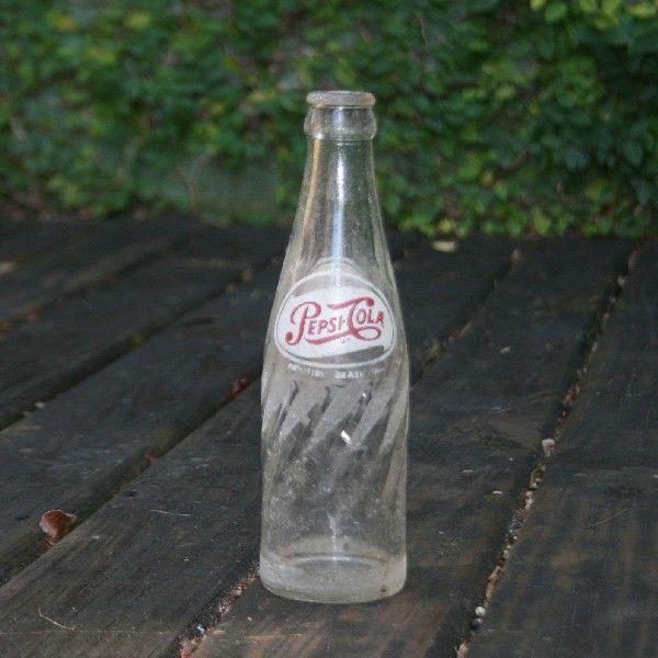 curiosa garrafa da pepsi-cola de 192 ml - anos 80