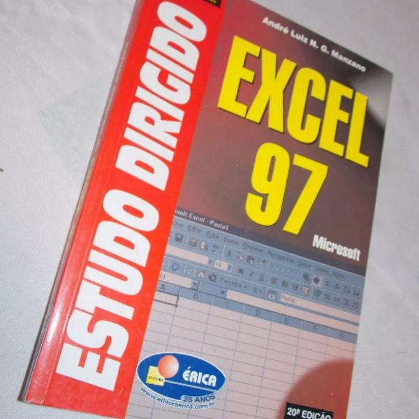 estudo dirigido de excel 97 andré luiz n. g. manzano