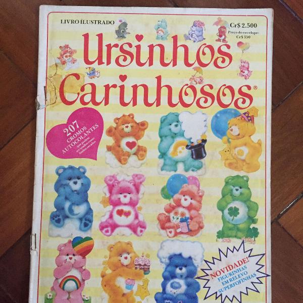 lbum de Figurinhas de 1985 - Ursinhos Carinhosos -