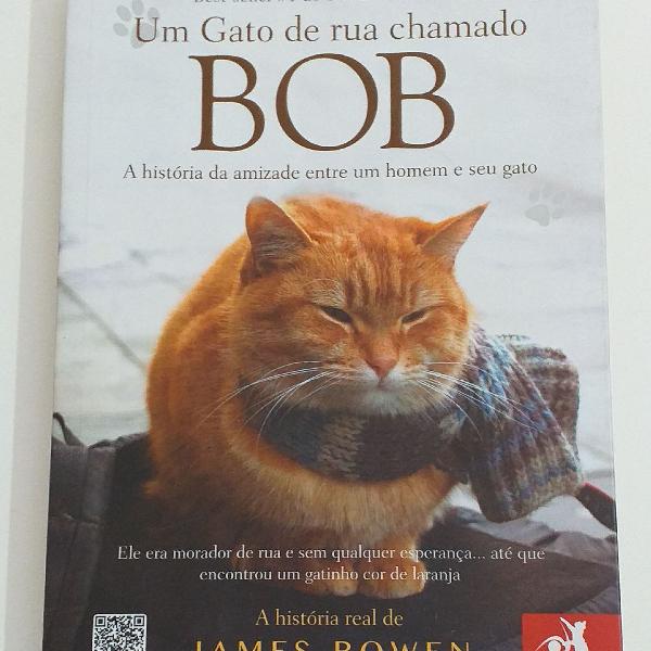 livro Um Gato de Rua Chamado Bob