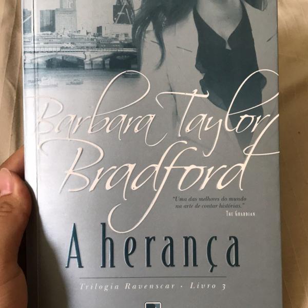 livro: a herança - bárbara taylor bradford