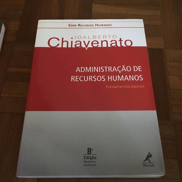 livro administração de recursos humanos, fundamentos